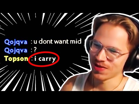 When Topson chose to CARRY this time!