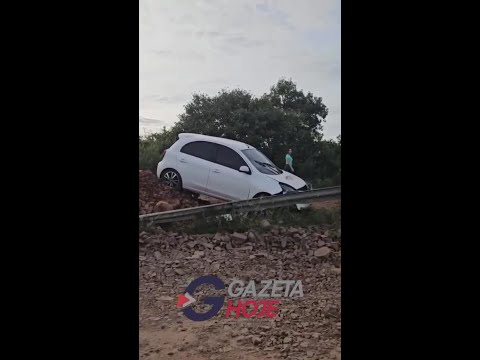 Acidente em desvio de ponte sobre o Rio Ibicui