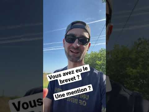 As-tu réussi le BREVET et…avec MENTION