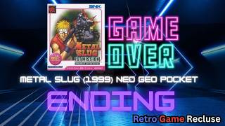 Metal Slug (1999) SNK Neo Geo Pocket Color ending [Retro Gaming]