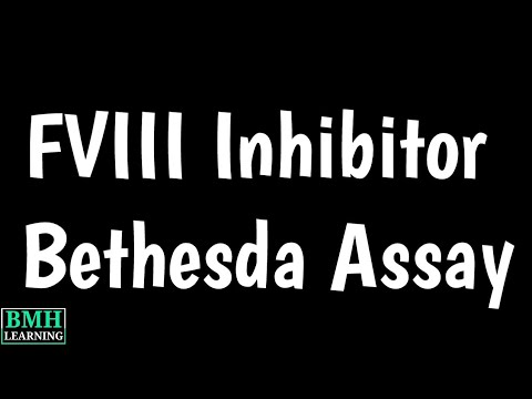 FVIII Inhibitor Bethesda Assay | Bathesda Titre | Coagulation Factor Inhibitor Asaay |