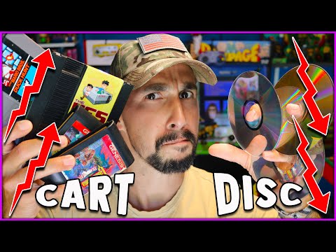Are Cartridge Games BETTER Than Disc Games? | Ft Retro Bird