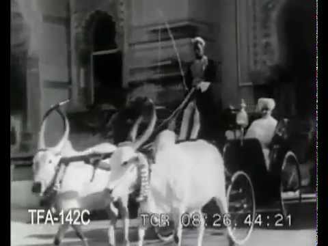Rare Video of Maharaja SayajiRao Gaekwad of Baroda (Baroda)