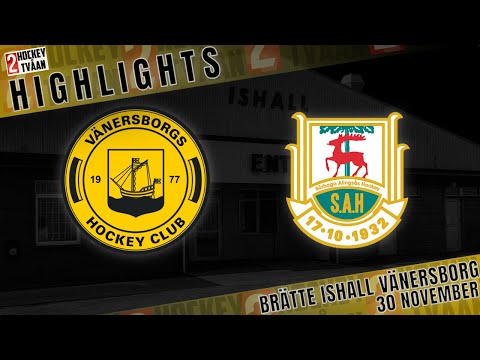 Vänersborgs HC - Sörhaga Alingsås Hockey