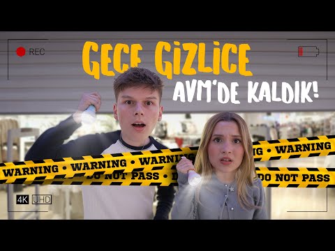 WE STAYED IN AWM SECRETLY AT NIGHT İLKE SUSYAL @ecrinsucoban