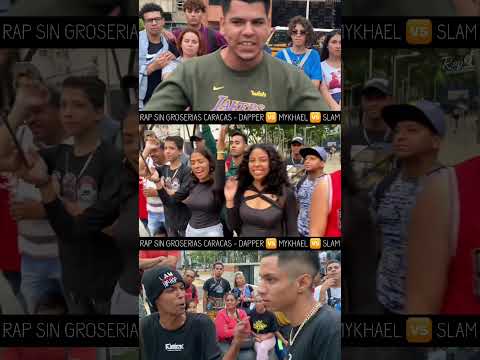 MYKHAEL🆚DAPPER🆚SLAM [RAP SIN GROSERIAS CARACAS] #fms #rap #batallasdefreestyle #dios #diosesbueno