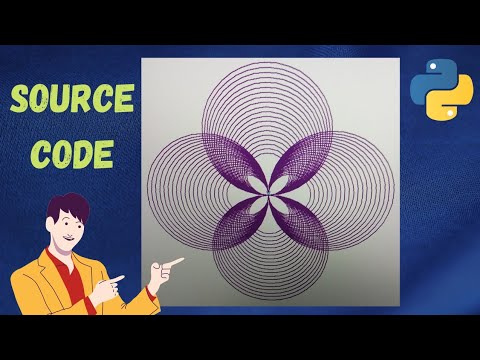 Python Turtle Spirograph Tutorial Python Circular Design Spirograph Art Spirograph 28
