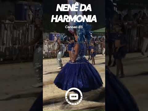 Porta-estandarte da Nenê da Harmonia #carnaval #canoas #nenê #desfile #2026