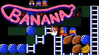 Banana (FC · Famicom) original video game | full game completion session 🎮