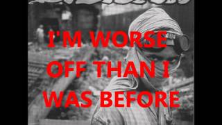 Dystopia - Backstabber [LYRICS]