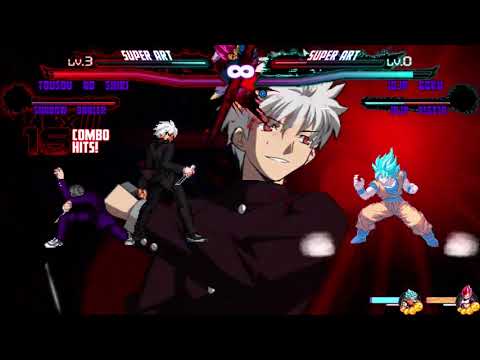 Shiki & Shadow Dancer vs Goku & Vegeta