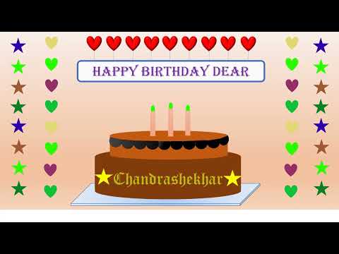 Happy Birthday Chandrashekhar