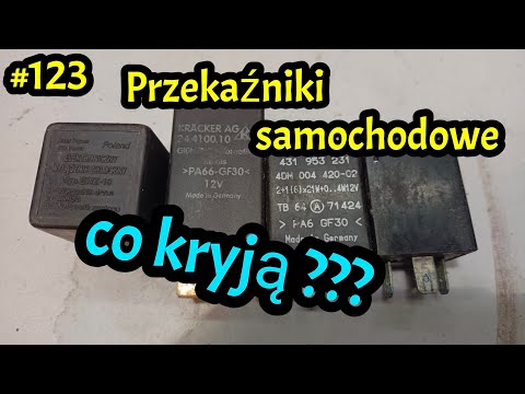 #123 Przekaźniki samochodowe.  Co w nich znajdziemy ??? @tomekbis5499 @Kalejto