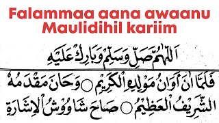 Download lagu Falamma aana awaanu maulidihil kariim mp3