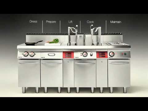 Video thumbnail for Trento 2 x 12 Gallon (45L) Double Tank Natural Gas Pasta Cooker – 95,000 BTU