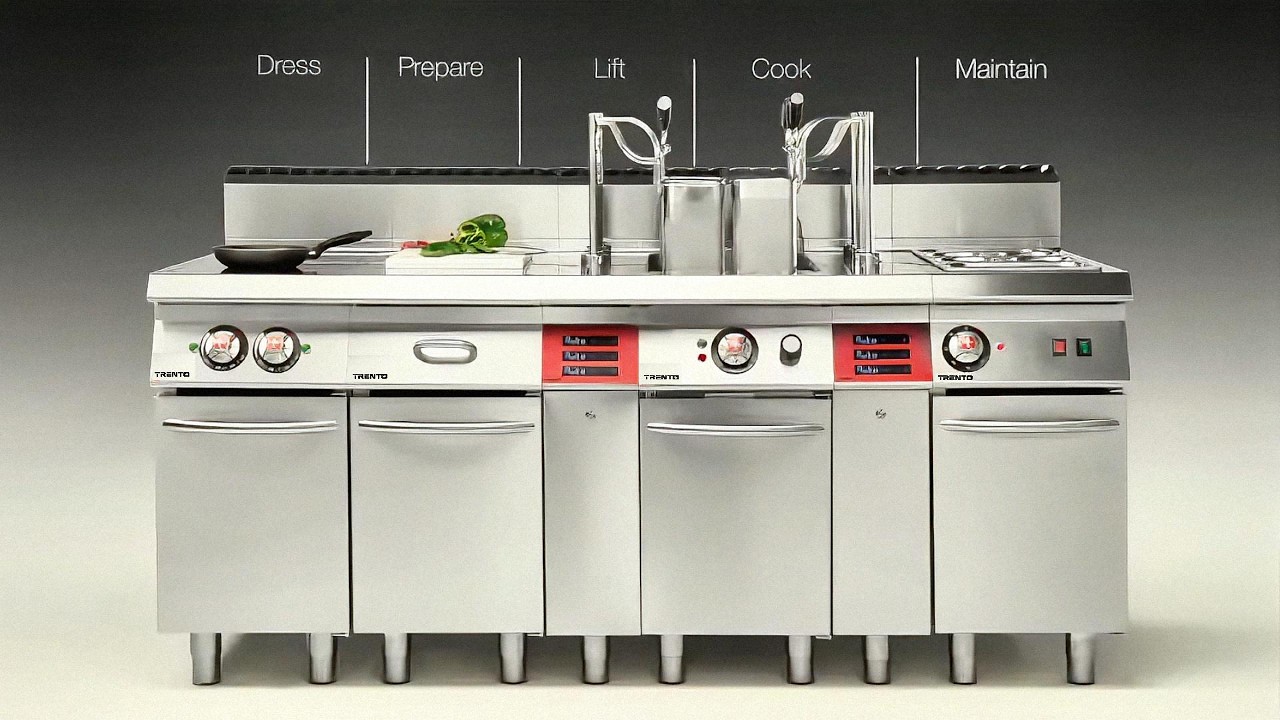 Video thumbnail for Trento 2 x 12 (45L) Gallon Double Tank Natural Gas Pasta Cooker, Double Burner – 156,000 BTU