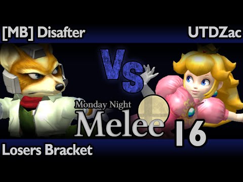 MNM 16 Melee - Disafter (Fox) vs UTDZac (Peach) - Losers Bracket