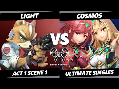 Reaper Invitational - Light (Fox) Vs. Cosmos (Pyra Mythra) Smash Ultimate - SSBU