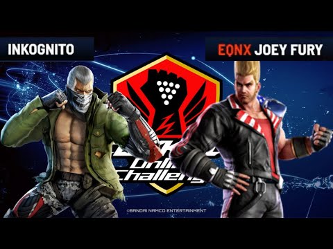 Tekken 7 | INKOGNITO Vs EQNX JOEY FURY | T7 Online Challenge US EAST Exhibition