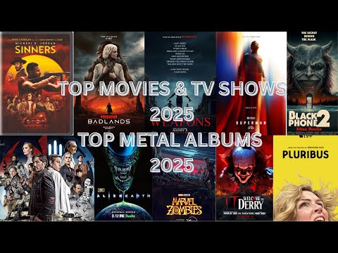 Top Movies & TV Shows of 2025 | Top Metal Albums of 2025 | Beer Night Ep. 30 Pt. 3