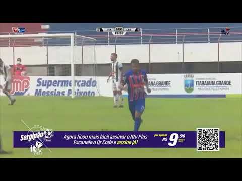 ITABAIANA 1 × 1 LAGARTO GOLS CAMPEONATO SERGIPANO 2021
