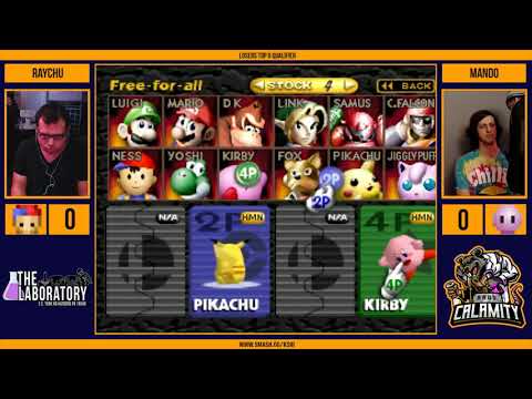 Keystoned III | Raychu (Pikachu) vs Mando (/C2) - Losers Top 8 Qualifier - Super Smash Bros.