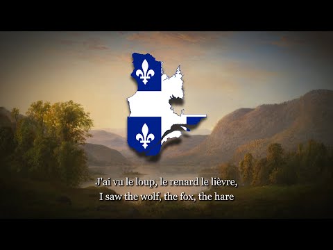 "M'en revenant de Sainte-Hélène" - Quebec Folk Song [ REMASTERED ]