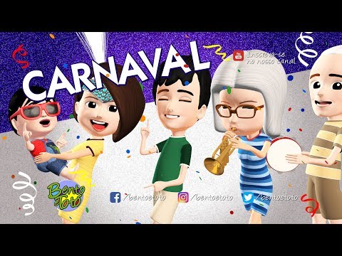 Capa de Bento e Totó - Carnaval (Desenho Infantil)