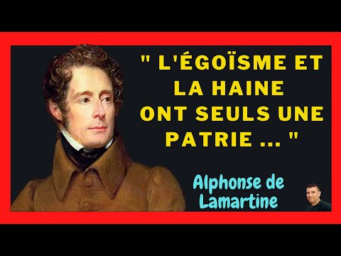 grandes citations et phrases de Lamartine sur la vie | CITATIONS et PROVEBES
