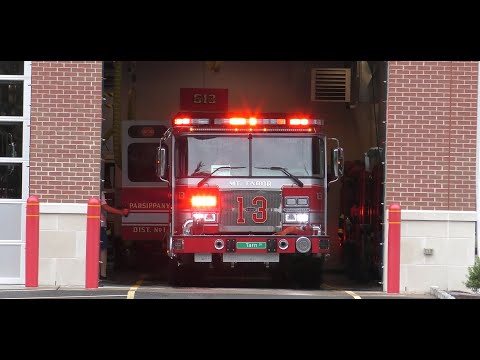 Mount Tabor Volunteer Fire Department- Engine 13 Responding September 2025(1)