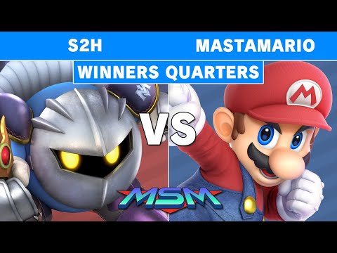 MSM 223 - S2H (Metaknight) Vs NVR | POW | Mastamario (Mario) Winners Quarters - Smash Ultimate