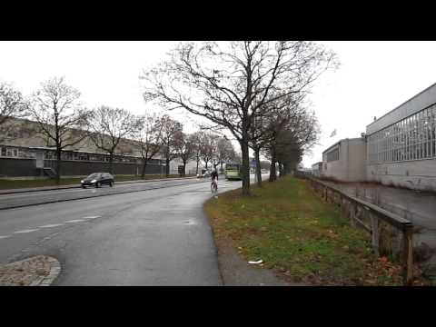 Fd Gamla Uppsala Buss 381 lämnar depån för gott på väg mot vidare öden