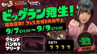 みんなでグランドビッグラン納品しまくろう🐡【スプラ3/女性実況】【Splatoon3】