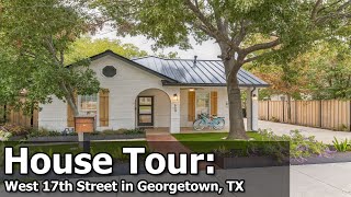 Mars Hill Vacation Rental House Tour: The Lone Star Bungalow in Historic Georgetown