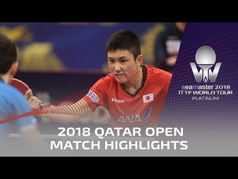 2018 Qatar Open Highlights I Tomokazu Harimoto vs Mihai Bobocica (R32)