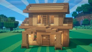 Minecraft: How to build a Easy Beginner House