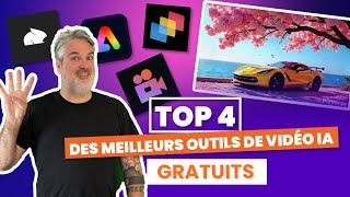 VIDÉO IA : CES 4 GÉNÉRATEURS sont TOTALEMENT GRATUITS ! À tester absolument !!!