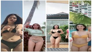 Part 9 compilation || tiktok bikini 2021|| dance challege