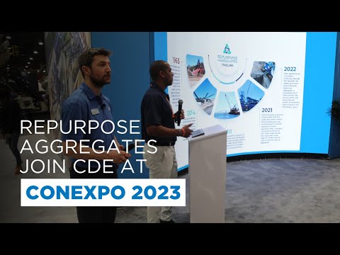 Repurpose Aggregates Will Join CDE at ConExpo 2023