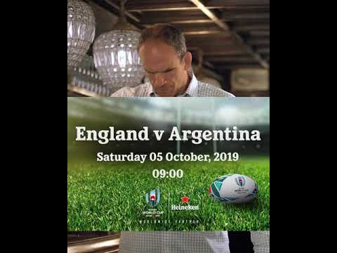 England v Argentina October 5th 9am England v Argentina October 5th 9am
