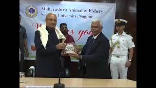 13.12.2023 : Governor visits Maharashtra Animal and Fishery Sciences University in Nagpur;?>