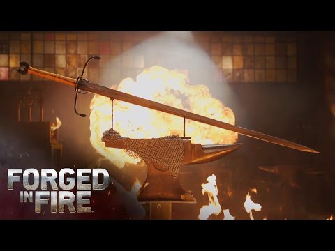 GIANT Sword of William Wallace TEARS UP the Final Round (Season 8) | History | Forged in Fire