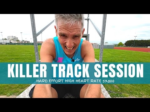 Track Session 5x800 Metres | HARD EFFORT Interval Workout