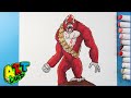How To Draw Skar King Godzilla X Kong The New Empire