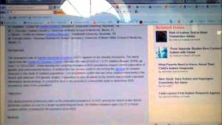 Autism, what's really going on