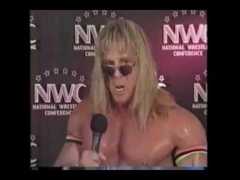 Ultimate Warrior vs Honky Tonk Man NWC 1995