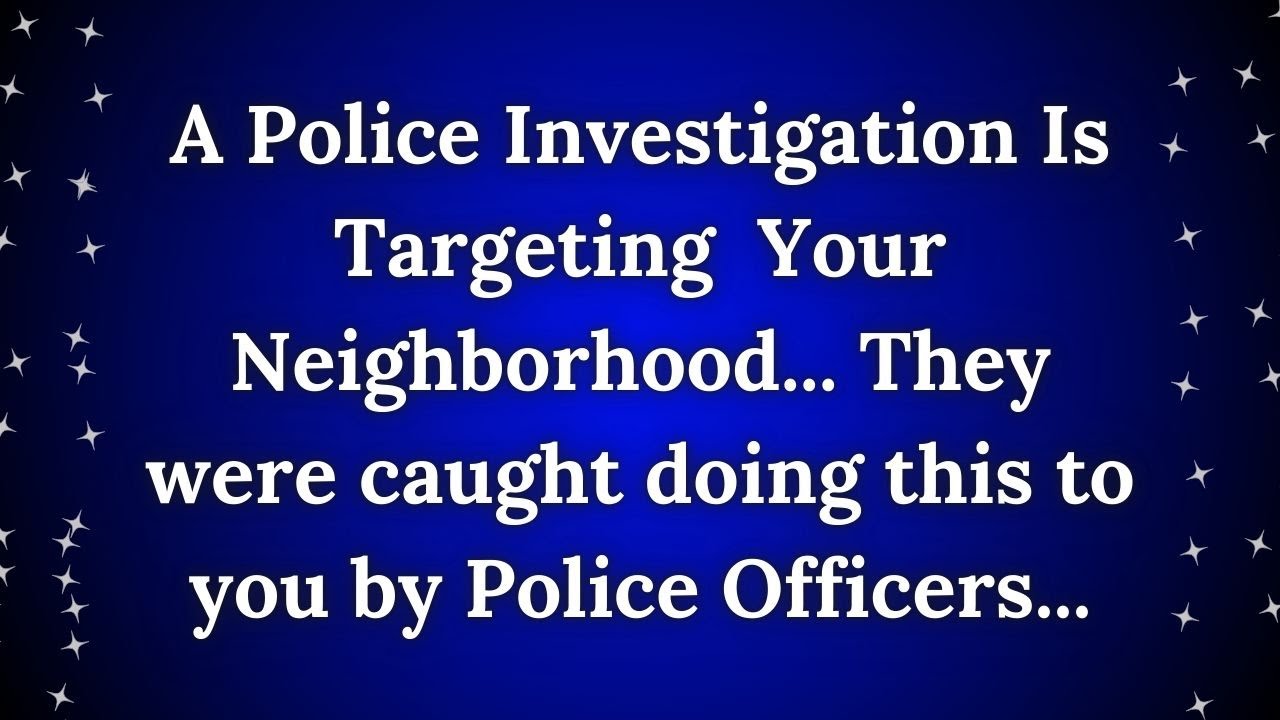 "A Police Probe in Your Neighborhood? The Truth Behind What They're After Will Shock You!"