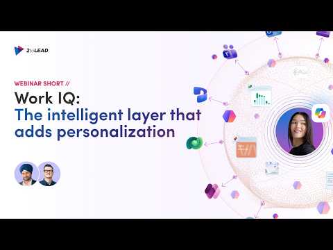 Work IQ: Personalize Your Copilot AI Work IQ: Personalize Your Copilot AI
