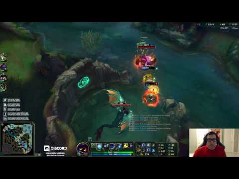 Scarra as Veigar vs Annie Mid   S7 Preseason Ranked Gameplay