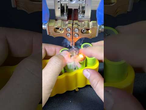 I Was Not Careful When Making The 12V Battery #shortvideo #battery #danger #when